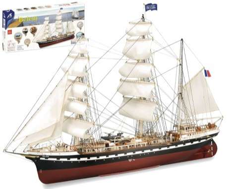 maqueta del barco belem de A.L. a escala 1/75