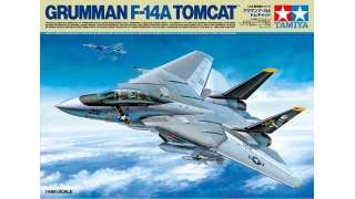 61114 grumman f 14a tomcat tamiya 1 48 Maqueta del avión Grumman F-14A Tomcat de Tamiya a escala 1/48