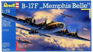 B 17F Memphis Belle revell 1 72 Maqueta del bombardero B-17F "Memphis Belle" de Revell a escala 1/72