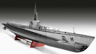 Maqueta de submarino US Navy submarine Gato-Class a escala 1/72 de Revell "Platinum Edition"