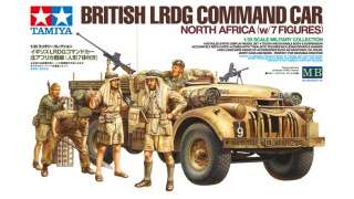 british lrdg command car Maqueta del vehículo de comando del LRDG británico en el norte de África de Tamiya a escala 1/35