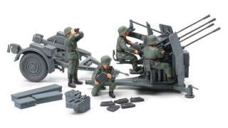 canon antiareo aleman flakvierling 38 20 mm tamiya 1 48 Maqueta de antiaéreo alemán Flakvierling 38 de 20 mm. de Tamiya a escala 1/48