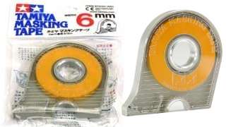 cinta enmascarar 6mm tamiya Cinta de enmascarar de 6 mm. de anchura x 18 metros de largo de Tamiya