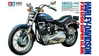 harley davidson fxe1200 super glide tamiya 1 6 Maqueta de moto Harley-Davidson FXE1200 Super Glide de Tamiya a escala 1/6