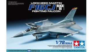 lockheed martin f16cj fighting falcon tamiya 1 72 Maqueta de avión Lockheed Martin F-16CJ Fighting Falcon a escala 1/72 de Tamiya