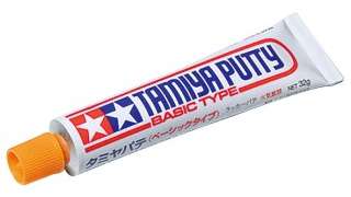 masilla modelismo tamiya putty basic type Masilla para modelismo y maquetas "Tamiya Putty" basic type de 32 gramos.