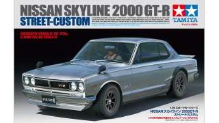 nissan skyline 2000 gt r tamiya 1 24 Maqueta del Nissan Skyline 2000 GT-R de Tamiya a escala 1/24