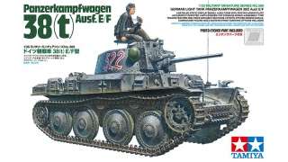 panzerkampfwagen 38 t ausf e f tamiya 1 35 Maqueta de Panzerkampfwagen 38(t) Ausf. E/F de Tamiya a escala 1/35