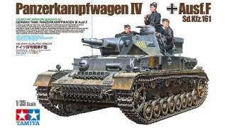 panzerkampfwagen iv ausf f sd kfz 161 tamiya 1 35 Maqueta de tanque Panzerkampfwagen IV Ausf. F de Tamiya a escala 1/35