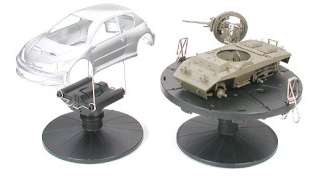 soportes giratorios pintura spray tamiya Juego de 2 soportes giratorios para pintura con spray o aerógrafo de Tamiya