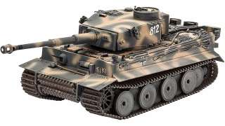 Maqueta del tanque alemán Tiger I Ausf. E a escala 1/35 de Revell