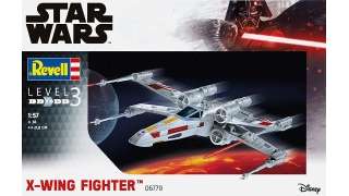 Maqueta de X-Wing Fighter a escala 1/57 de Revell