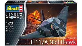 maqueta avion lockheed martin F 117A nighthawk revell 1 72 Maqueta del avión Lockheed Martin F-117A Nighthawk a escala 1/72 de Revell